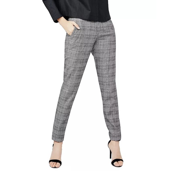 Maje - Pochy Plaid Pants - Gray - Picture 1 of 15